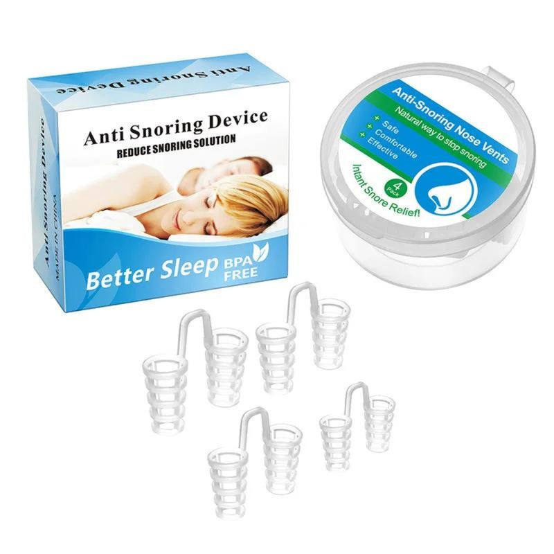 RespireFácil - Kit Anti-Ronco Nasal (4 Peças)